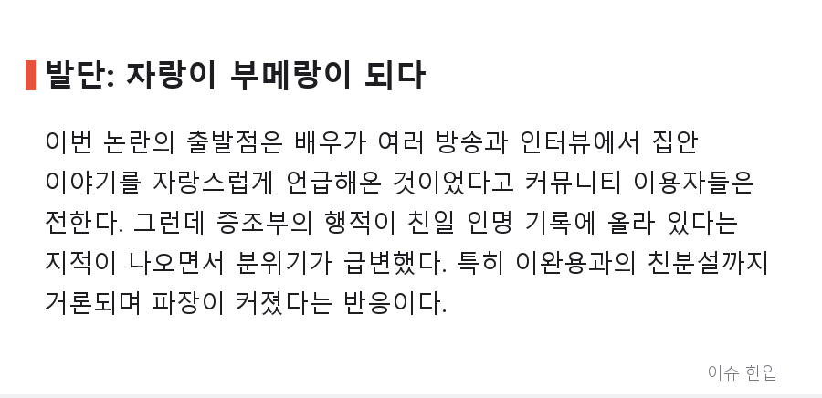 '사실무근'이 부른 역풍… 배우 하영 소속사 입장문, 왜 더 큰 논란이 됐나 - 2/8